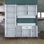 Hanah Home Armario Multiusos Blanco JE133 - 3054